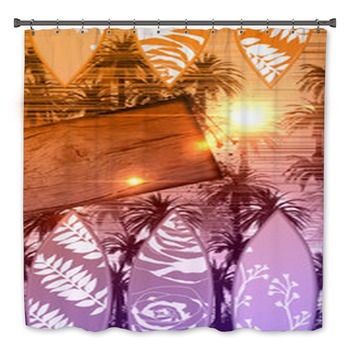Surfer Bath Decor