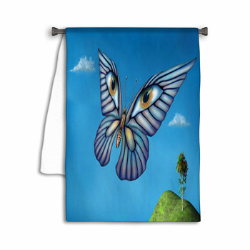 Surreal Butterfly Towel