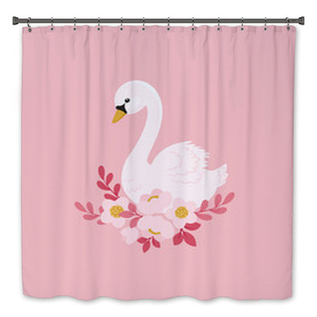 Swan Bath Decor