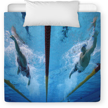 Swimming Action 1 Toddler Comforter