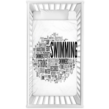 Swimming Baby Crib Comforter