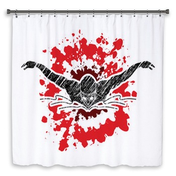 Swimming Butterfly Man Swimming Designed Shower Curtain