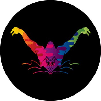 Swimming Butterfly Man Swimming Designed Round Rug