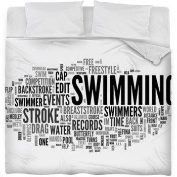 Swimming Fleece Bed Blanket