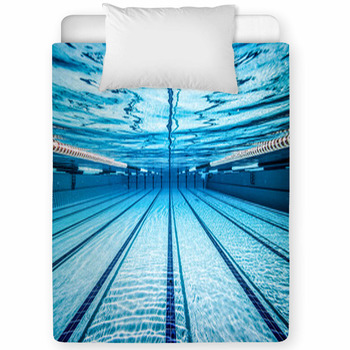 Swimming Pool Toddler Comforter