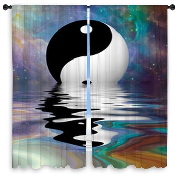 Symbolic Window Curtains