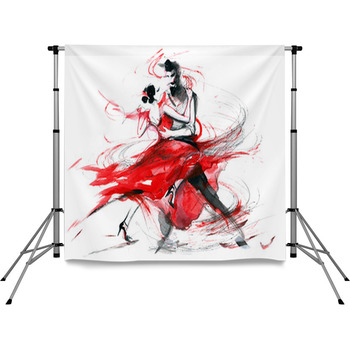 Tango Pole Pocket Backdrop