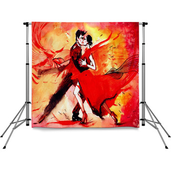 Tango Pole Pocket Backdrop