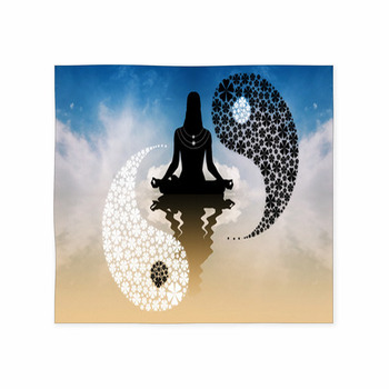 Tao Symbol Custom Size Floor Mat