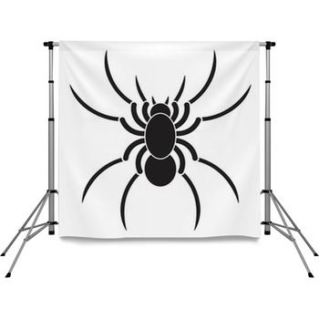 Tarantula Pole Pocket Backdrop