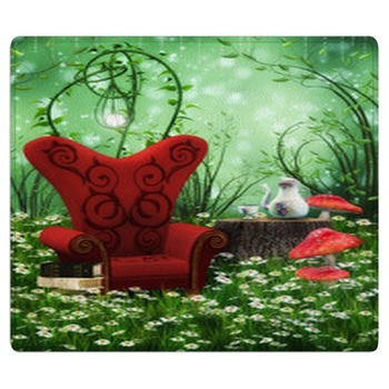 Tea Party In Nature Bath Mat