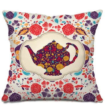 Tea Party Pillows