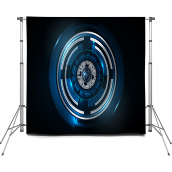 Technology Design Background Custom Size Backdrop