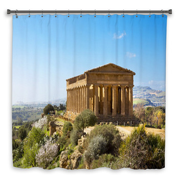 Temple Of Concordia Shower Curtain
