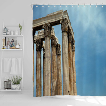 Temple Of Olympian Zeus Shower Curtain