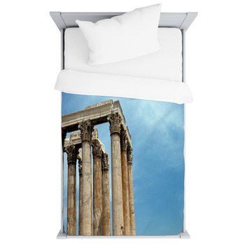 Temple Of Olympian Zeus Toddler Duvet