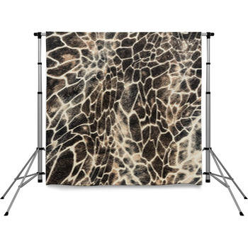 Texture Of Print Fabric Stripes Pole Pocket Backdrop