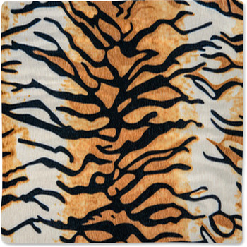 Texture Of Tiger Leather Baby Blanket