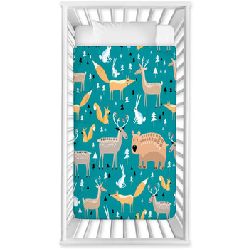 Texture Of Wild Animals Baby Crib Comforter