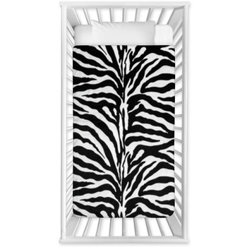 Texture Of Zebra Skin Baby Crib Comforter