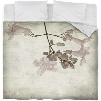 Textured Old Paper Background Fleece Bed Blanket