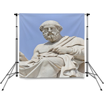 The Ancient Greek Philosopher Pole Pocket Backdrop