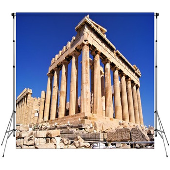 The Ancient Parthenon, The Custom Size Backdrop
