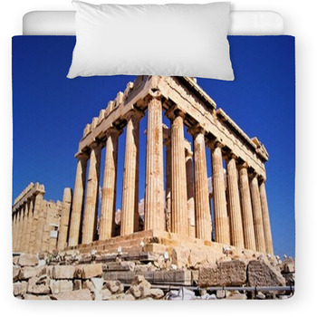 The Ancient Parthenon, The Acropolis, Toddler Duvet