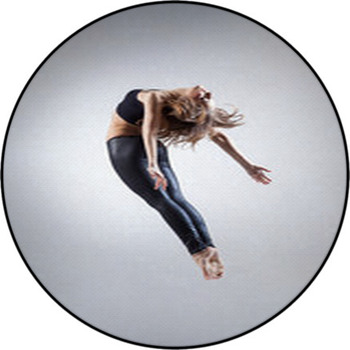 The Dancer Round Rug