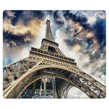The Eiffel Tower From Below Area Rug