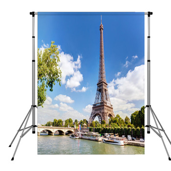 The Eiffel Tower Pole Pocket Backdrop