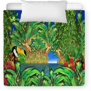 The Equatorial Jungle Toddler Duvet