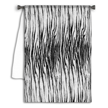 The Fabric On Striped Tiger Towel