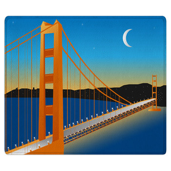 The Golden Gate Bridge Area Rug