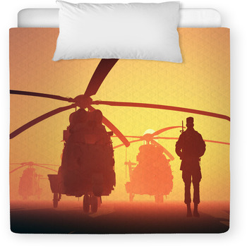 The Helicopter Toddler Duvet