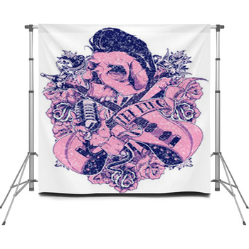 The King Custom Size Backdrop