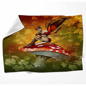 The Magic Of Autumn Fleece Blanket