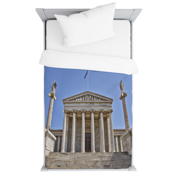 The National University Of Athens, Greece Toddler Duvet
