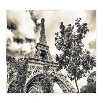 The Tower In The Garden Custom Size Floor Mat