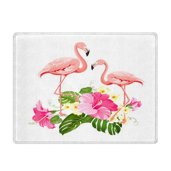 The Tropical Background Summer Illustration Bath Mat