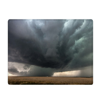 Thunderstorm In The Great Plains Bath Mat