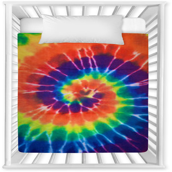 Tie Dye Nursery Decor