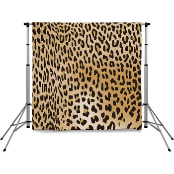 Tiger Fur Texture Pole Pocket Backdrop