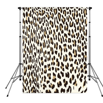 Tiger Fur Texture Pole Pocket Backdrop