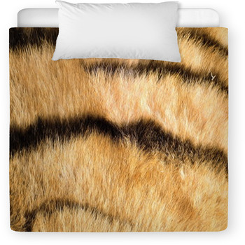 Tiger Pelt Close Up Toddler Comforter