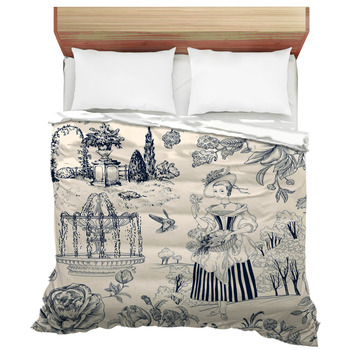 Toile Bedding