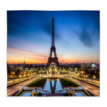 Tour Eiffel Paris France Custom Size Floor Mat