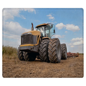 Tractor Plows Bath Mat