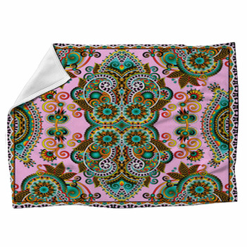 Paisley best sale fleece blanket