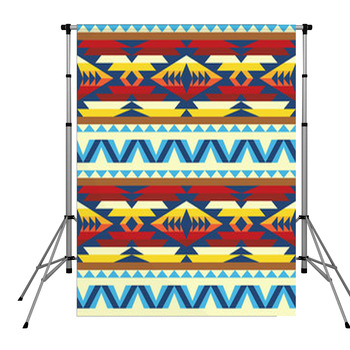 Traditional Pattern In Native Pole Pocket Backdrop